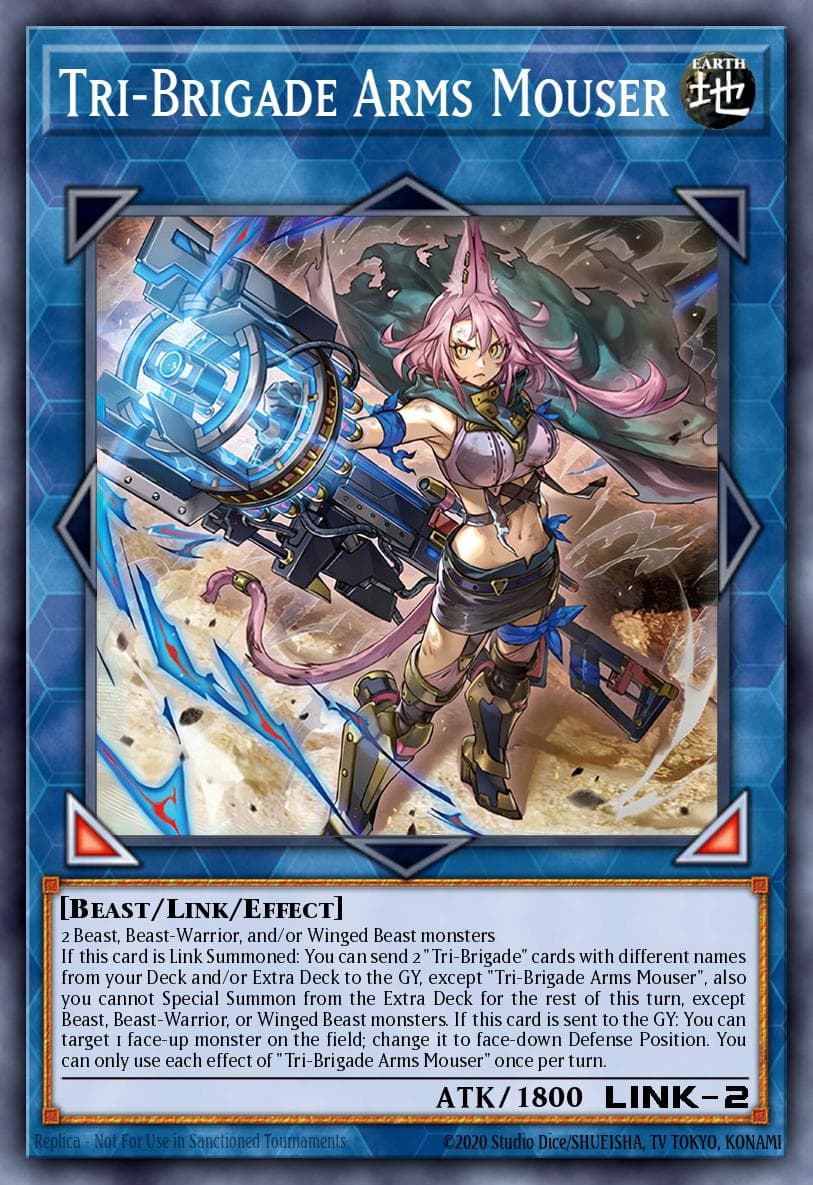 Tri-Brigade Arms Mouser 2025 Yu-Gi-Oh! Doom of Dimensions