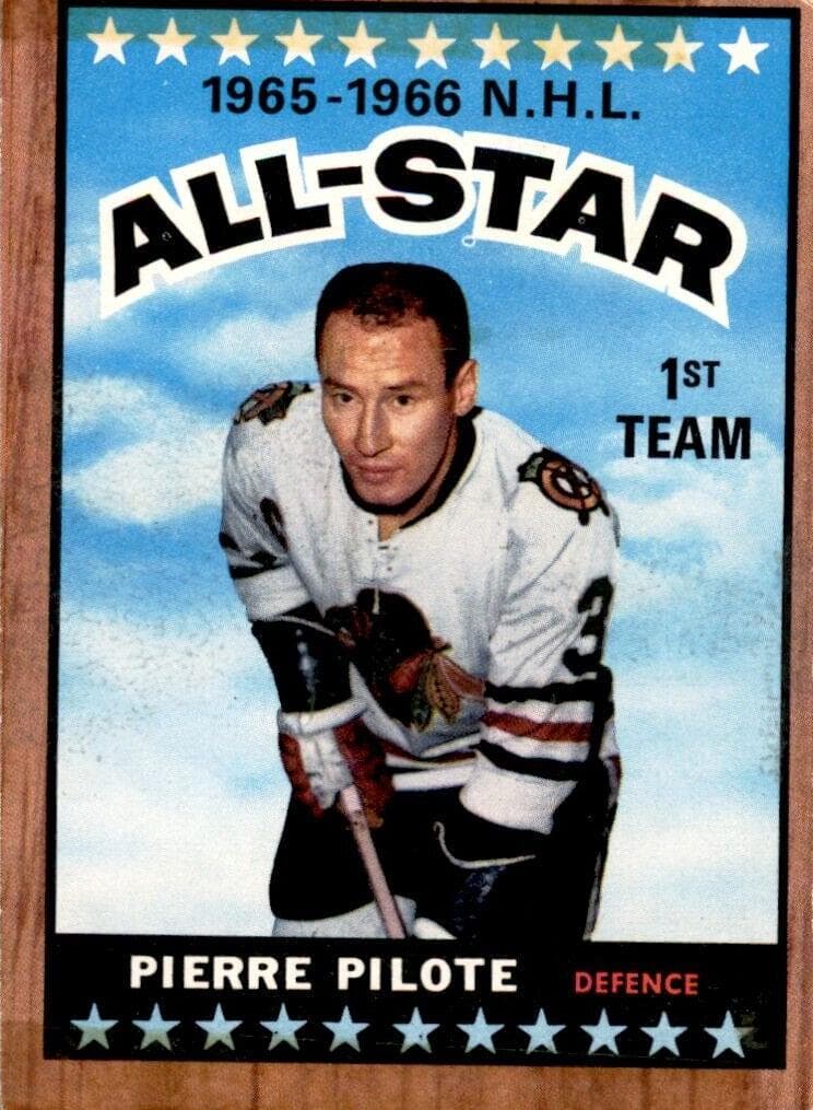 Pierre Pilote 1966 topps Topps