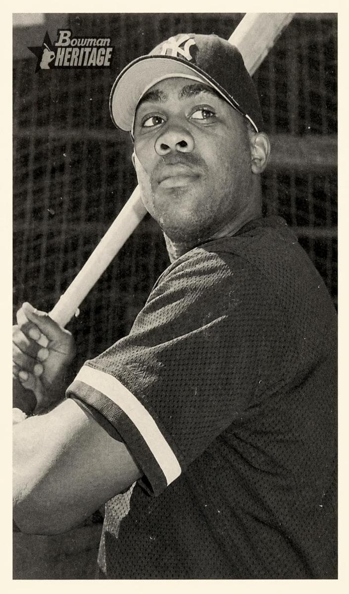 Marcus Thames 2001 bowman Bowman Heritage