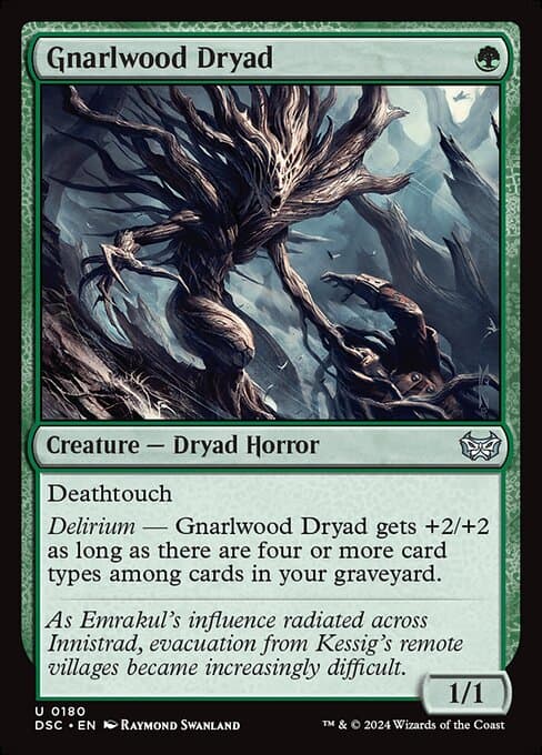 Gnarlwood Dryad 2016 Magic: The Gathering Eldritch Moon