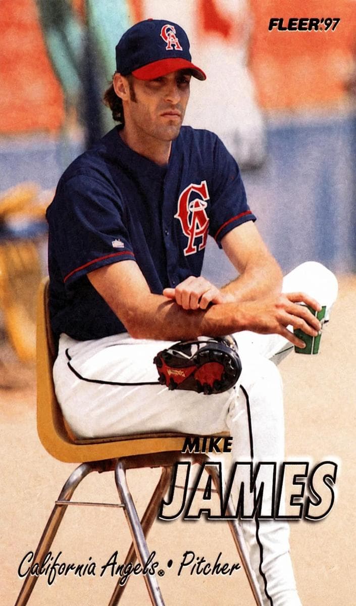 Mike James 1997 fleer Fleer