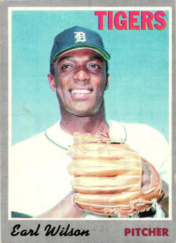 Earl Wilson 1970 topps Topps