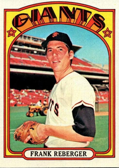 Frank Reberger 1972 topps Topps