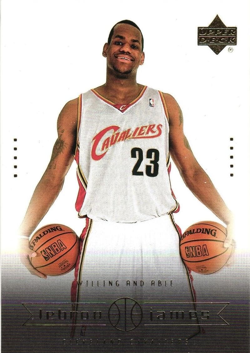 Lebron James 2003 upper-deck Lebron James Box Set