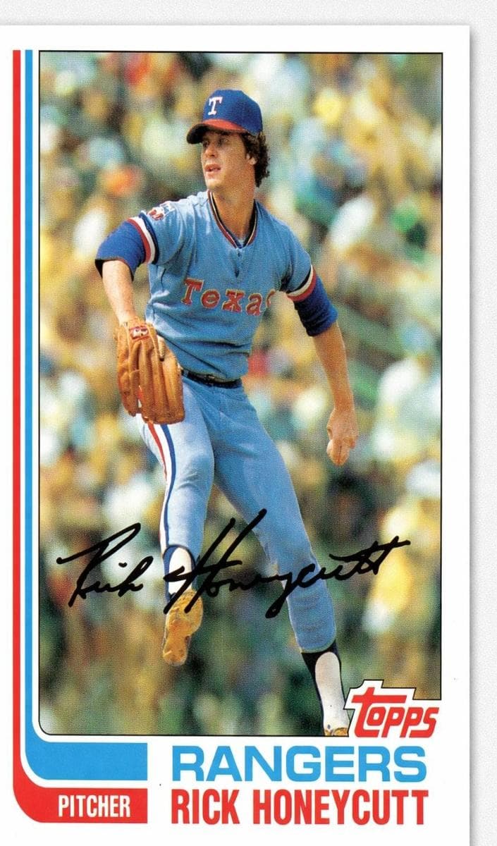 Rick Honeycutt trading card