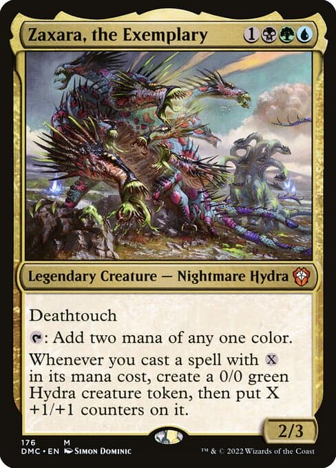 Zaxara, the Exemplary 2022 Magic: The Gathering Dominaria United Commander