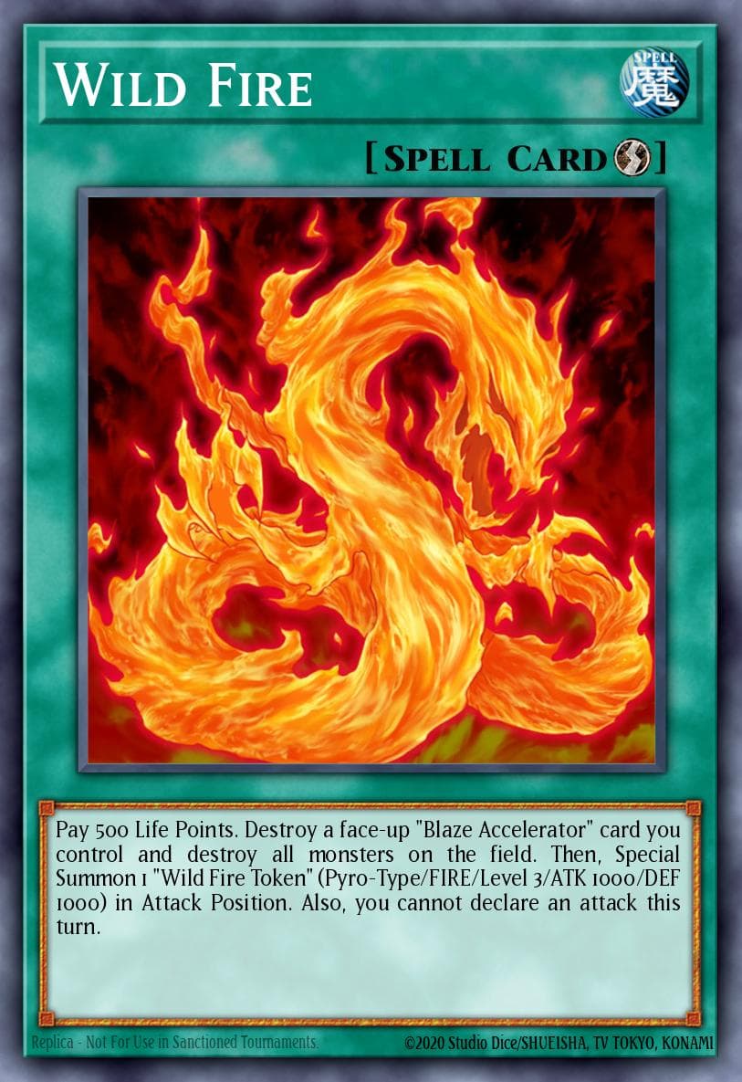 Wild Fire 2022 Yu-Gi-Oh! Speed Duel GX: Duel Academy Box