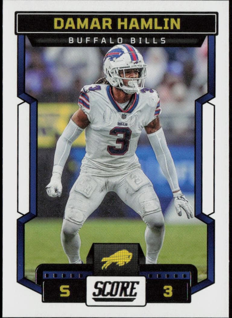 Damar Hamlin 2023 panini Score