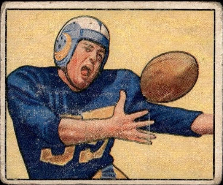 Tom Fears 1950 bowman Bowman
