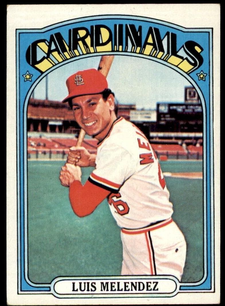 Luis Melendez 1972 topps Topps
