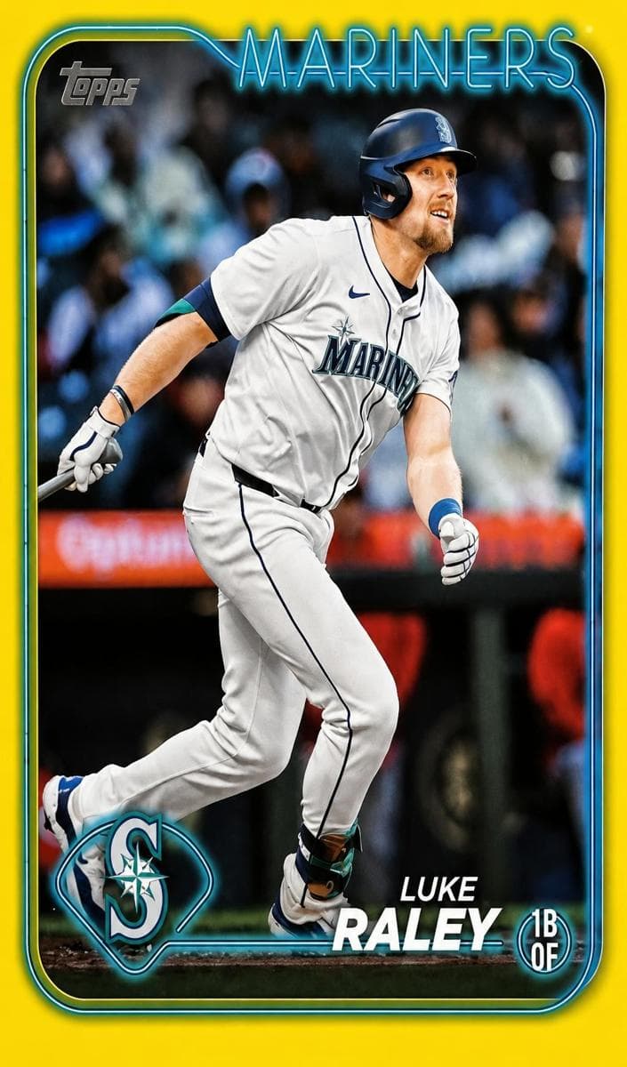 Luke Raley 2024 topps Topps Update