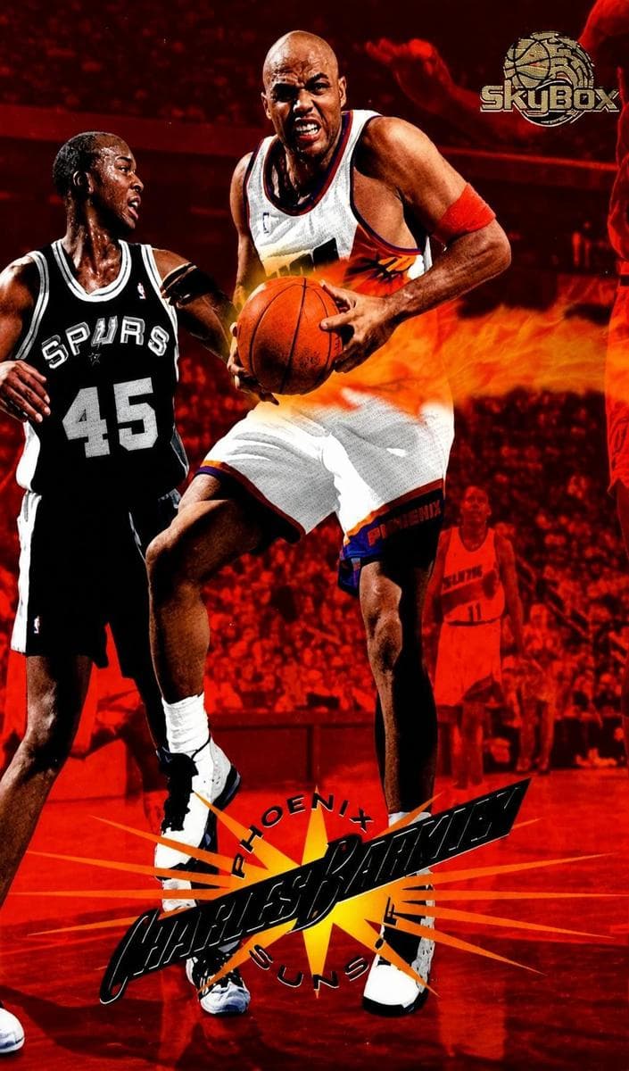 Charles Barkley 1995 fleer