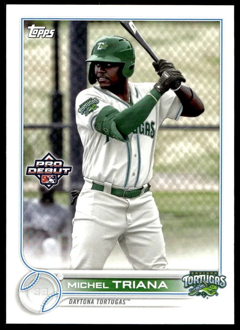Michel Triana trading card
