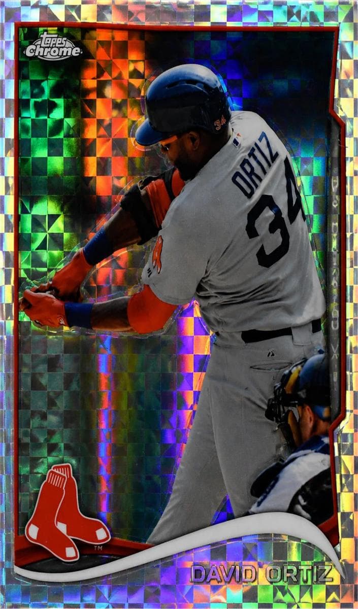 David Ortiz 2014 topps Topps Chrome