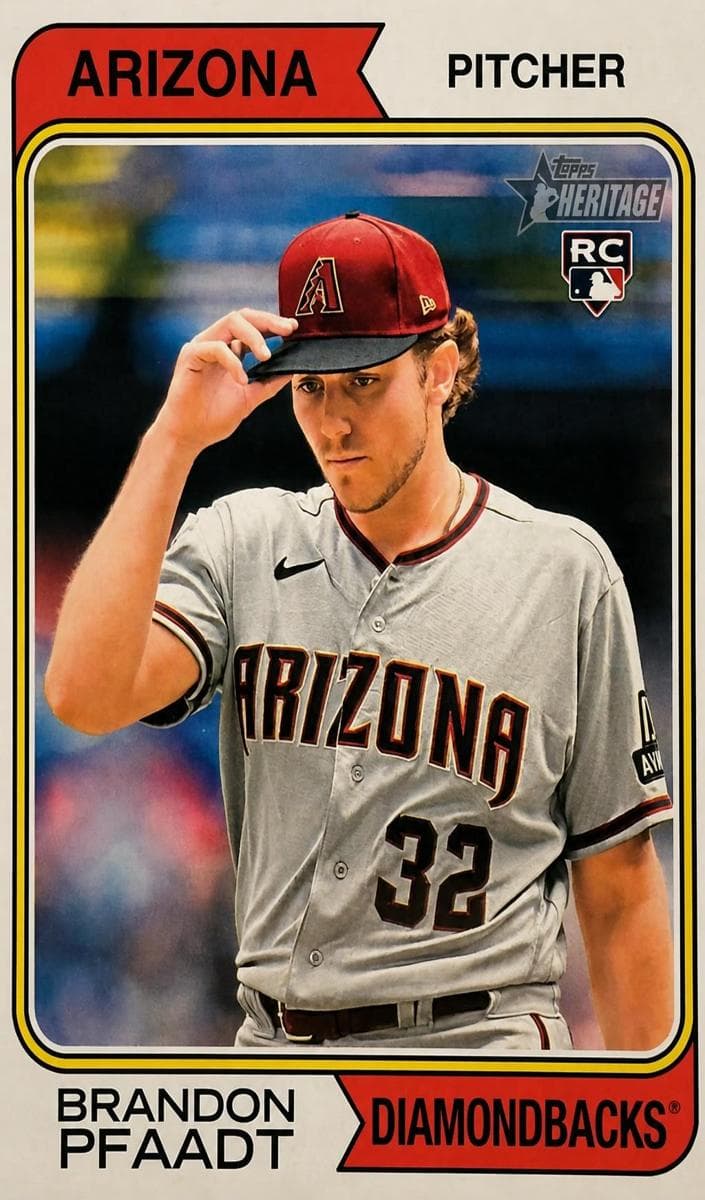 Brandon Pfaadt trading card