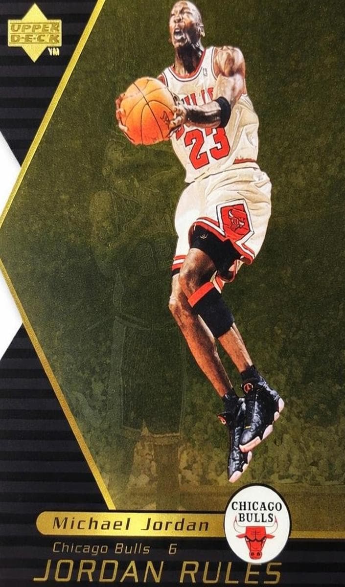 Michael Jordan 1998 upper-deck Ovation