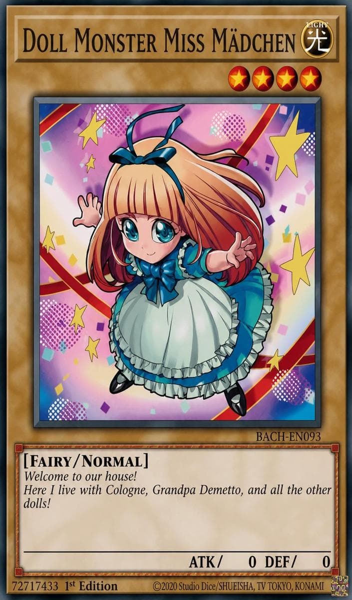Doll Monster Miss Madchen 2022 Yu-Gi-Oh!