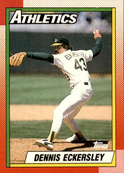 Dennis Eckersley 1990 topps