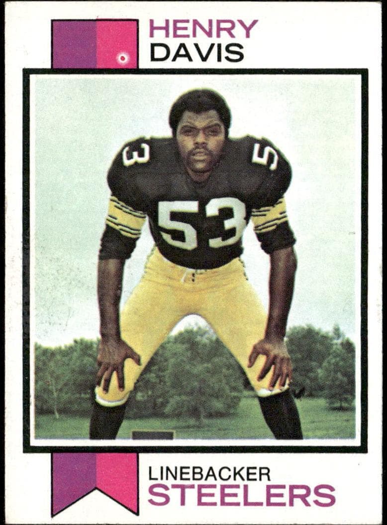 Henry Davis 1973 topps Topps