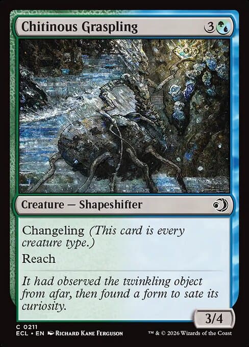 Chitinous Graspling #211