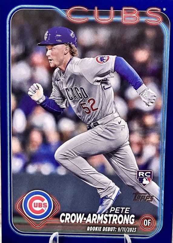 Pete Crow-Armstrong 2024 topps