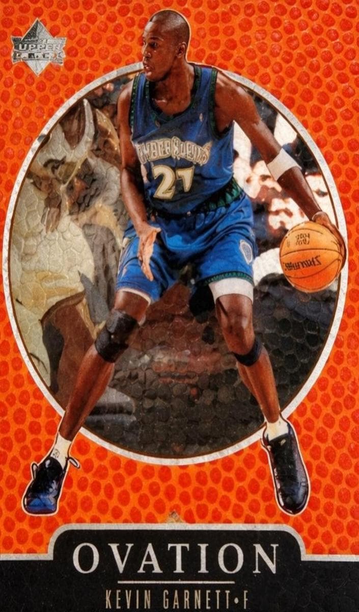 Kevin Garnett 1998 upper-deck Ovation