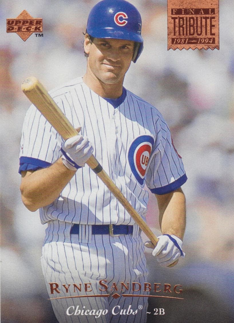 Ryne Sandberg 1995 upper-deck Upper Deck