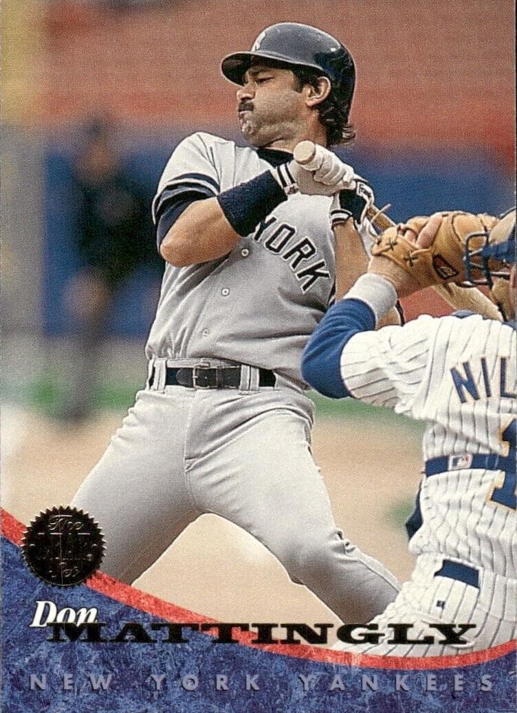 Don Mattingly 1994 leaf Leaf
