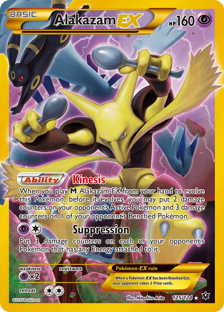 Alakazam EX 2016 Pokemon