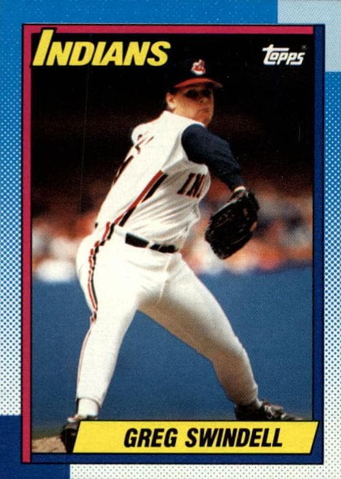 Greg Swindell 1990 topps O-Pee-Chee
