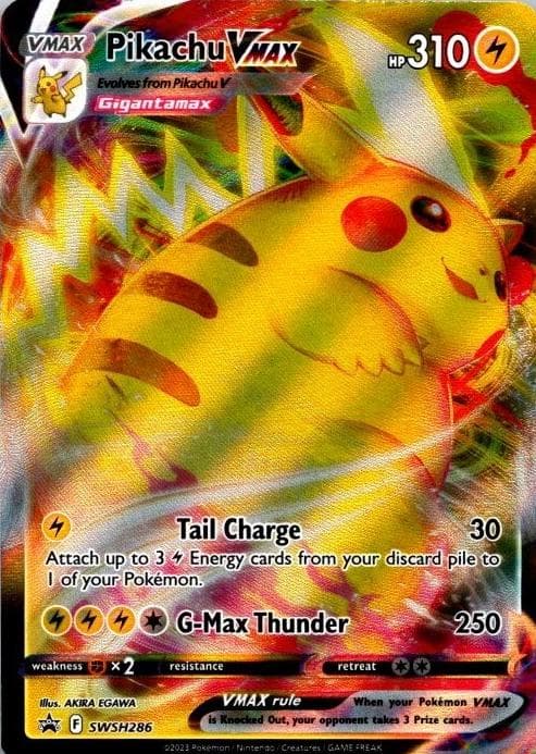 Pikachu Vmax #swsh286
