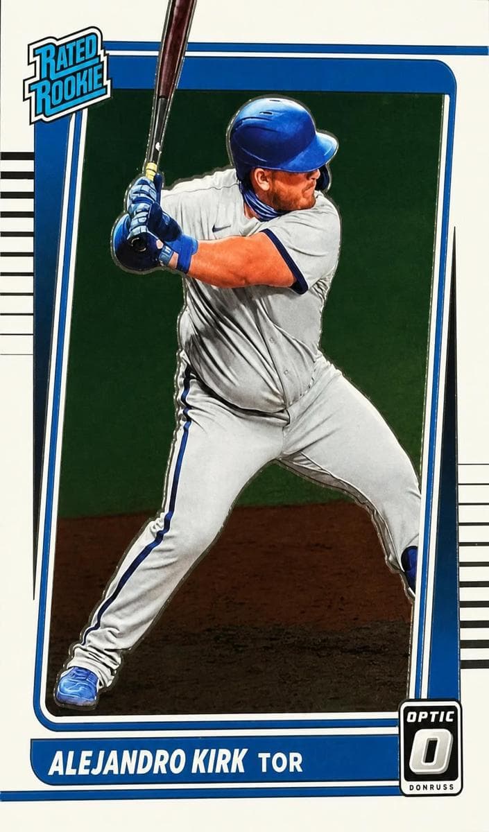 Alejandro Kirk 2021 panini Donruss Optic