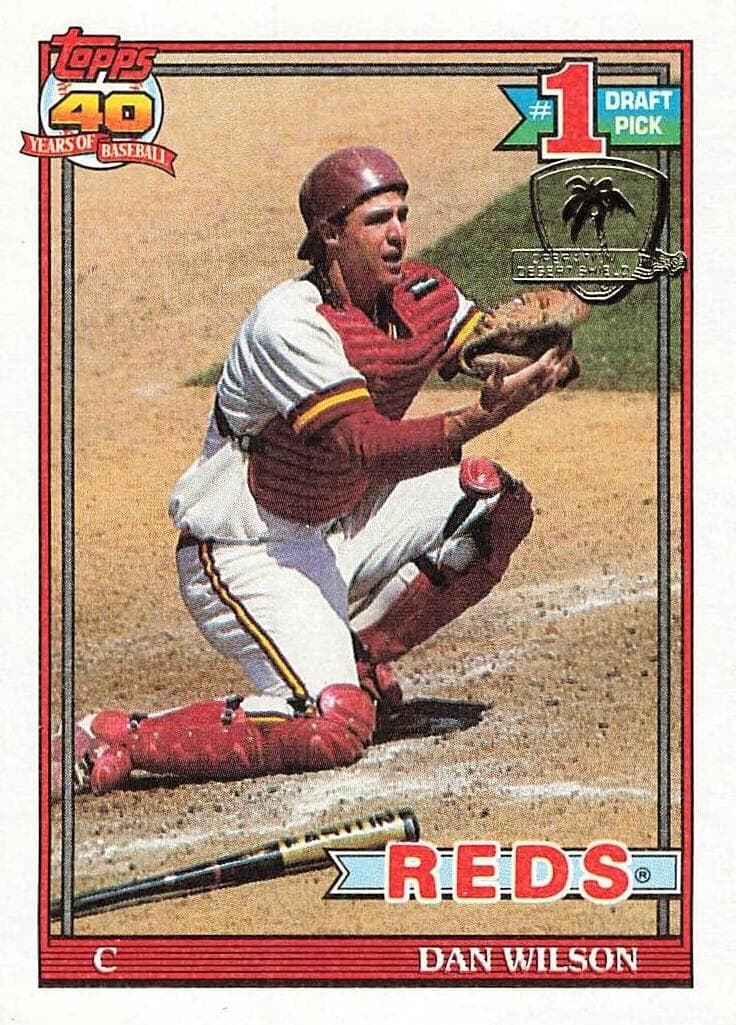 Dan Wilson 1991 topps Topps