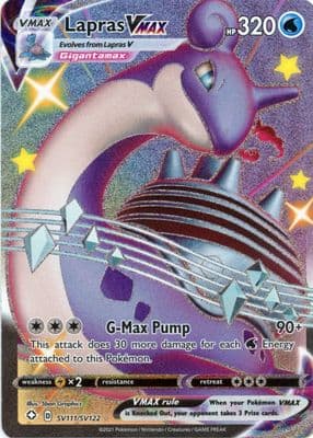 Lapras VMAX 2021 Sword