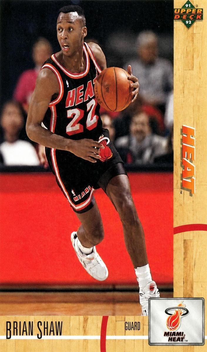 Brian Shaw 1991 upper-deck Upper Deck