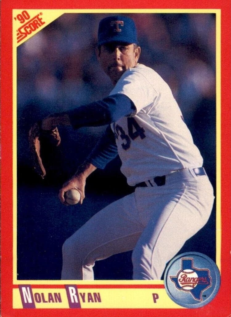 Nolan Ryan 1990 panini Score