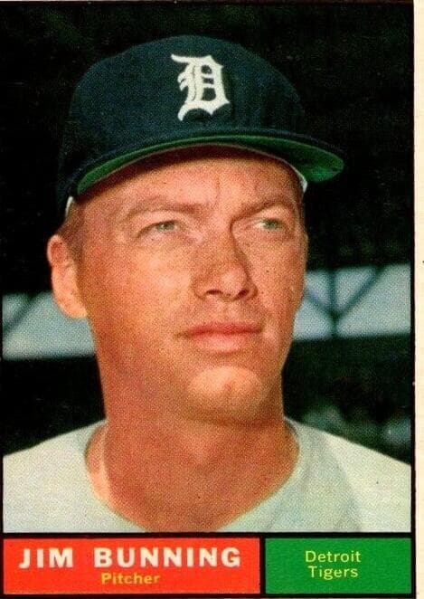 Jim Bunning 1961 topps Topps