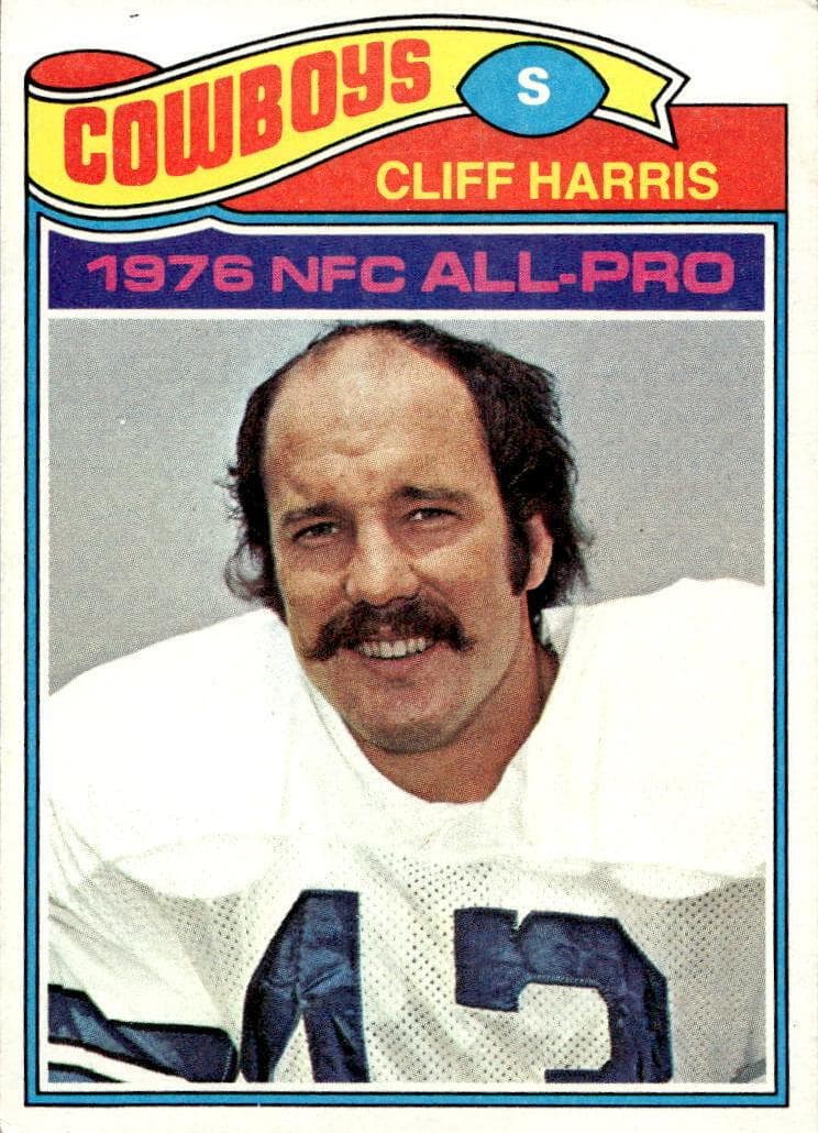 Cliff Harris 1977 topps Topps