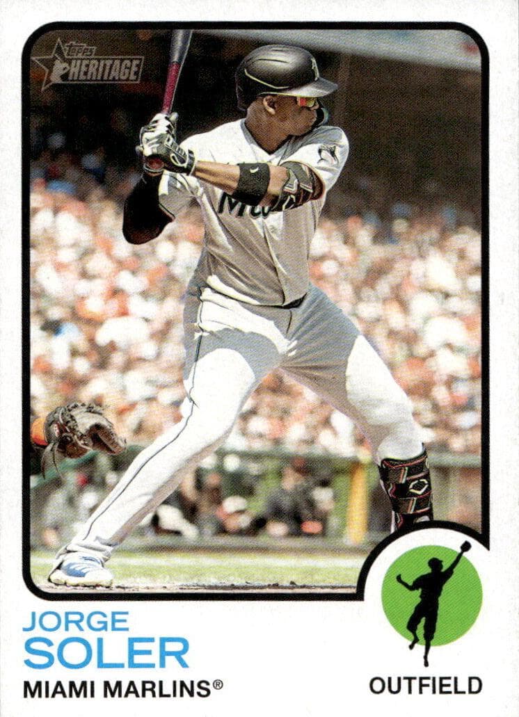 Jorge Soler 2022 topps Topps Heritage