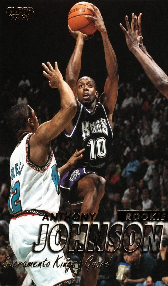 Anthony Johnson 1997 fleer Fleer