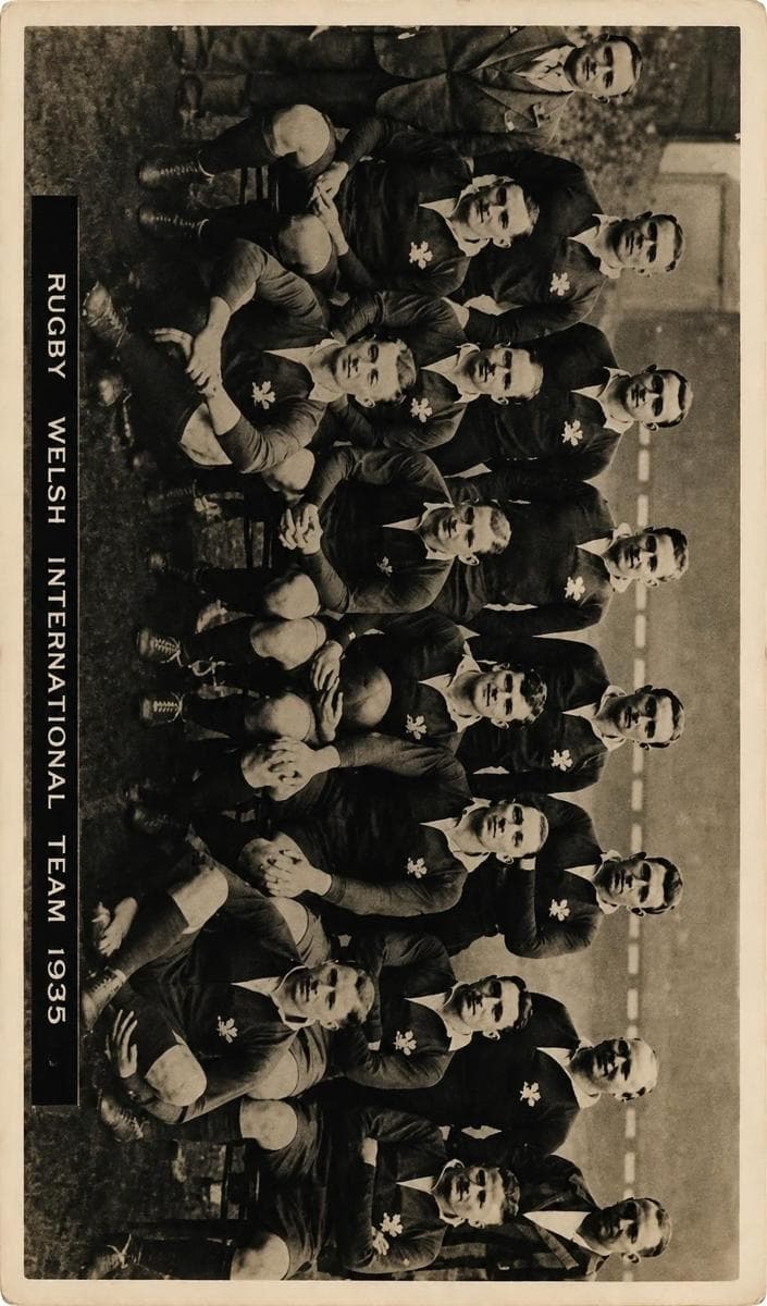 Welsh International Rugby Team #164