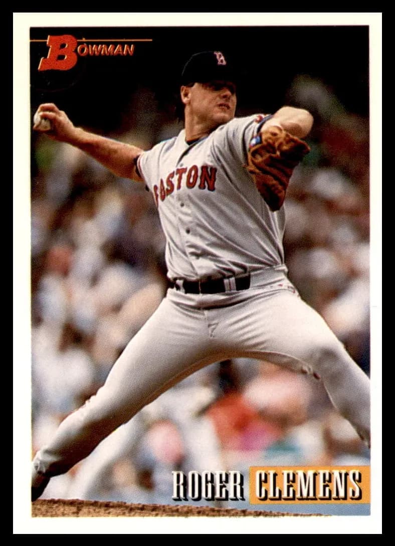 Roger Clemens 1993 bowman