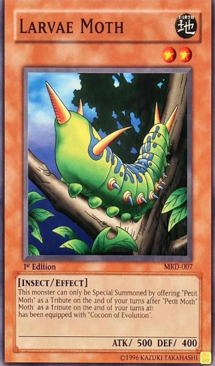 Larvae Moth 2002 Yu-Gi-Oh! Metal Raiders