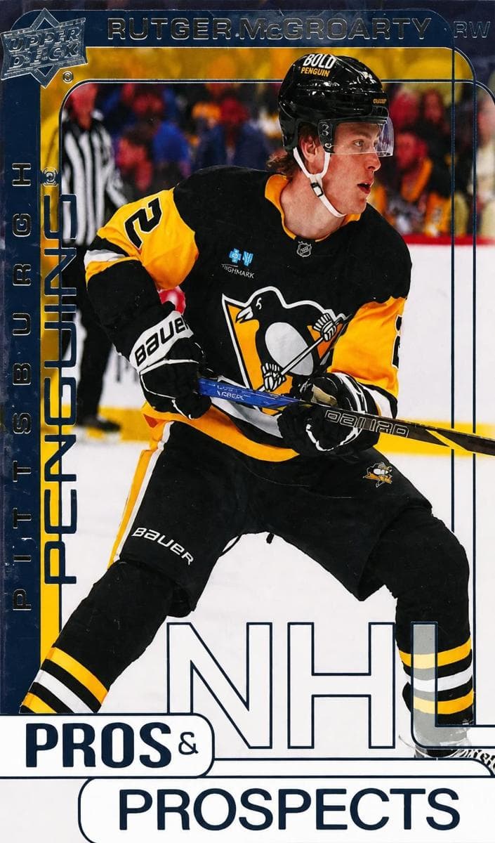 Rutger McGroarty 2024 upper-deck Upper Deck