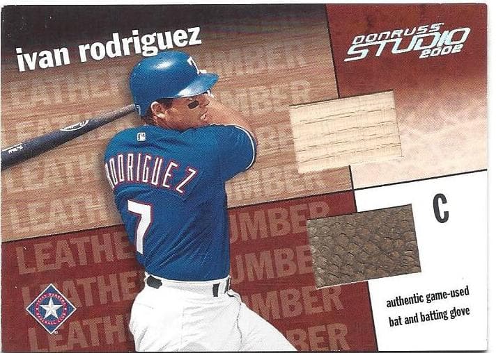 Ivan Rodriguez 2002 panini