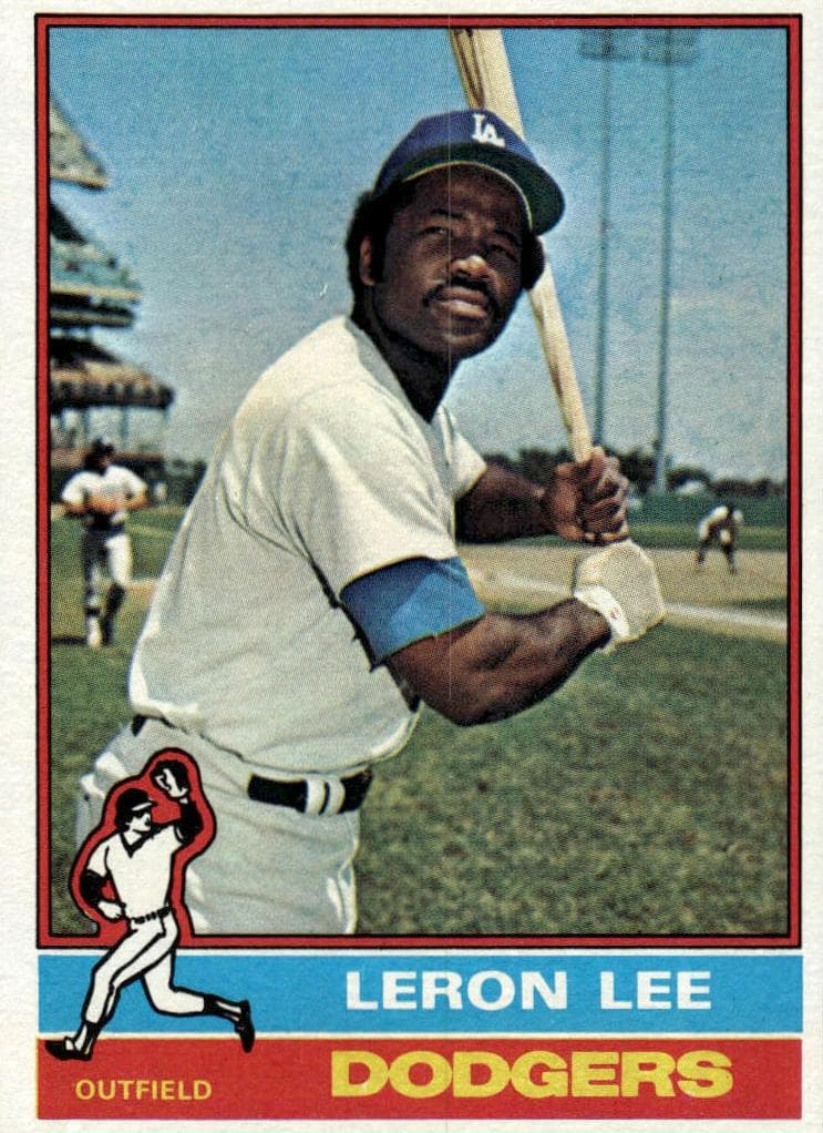 Leron Lee 1976 topps Topps