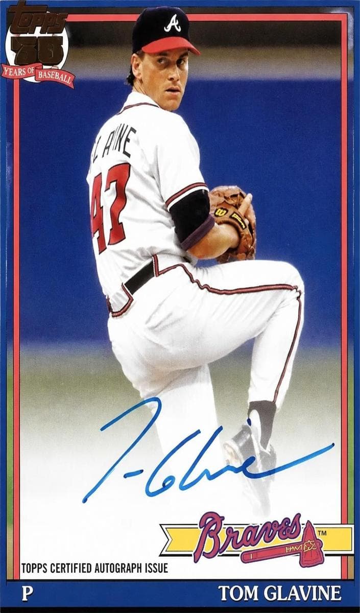 Tom Glavine #91A-TG