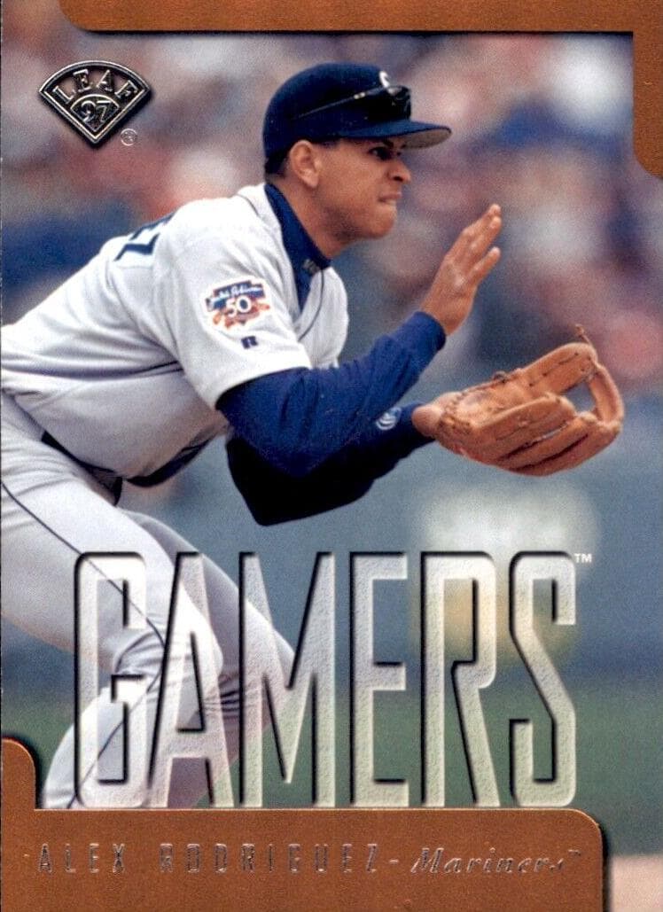 Alex Rodriguez 1997 leaf Leaf