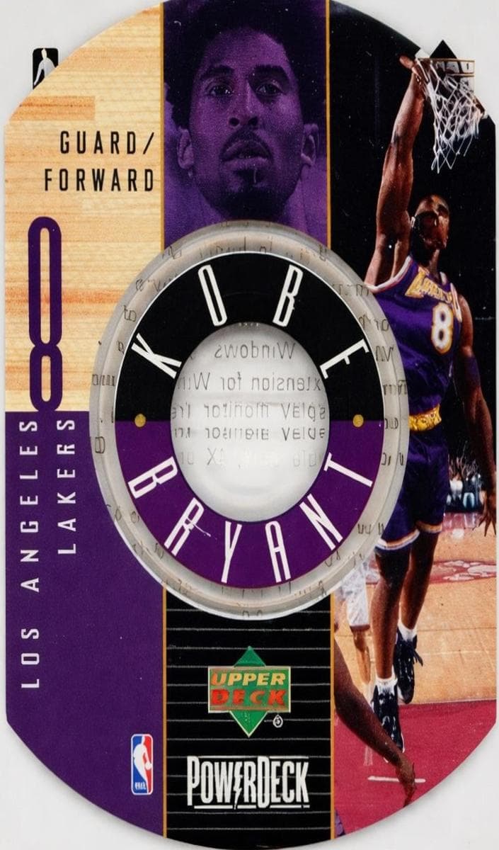 Kobe Bryant 1998 upper-deck