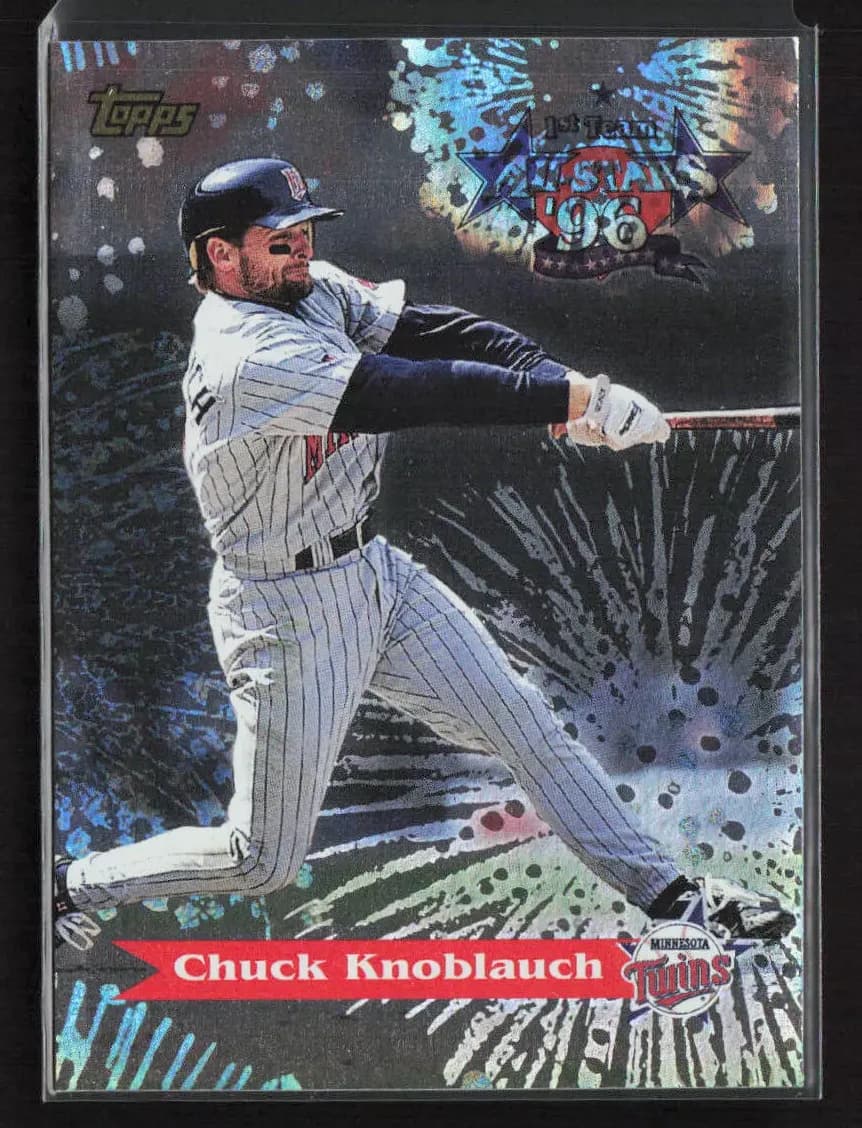 Chuck Knoblauch 1997 topps Topps